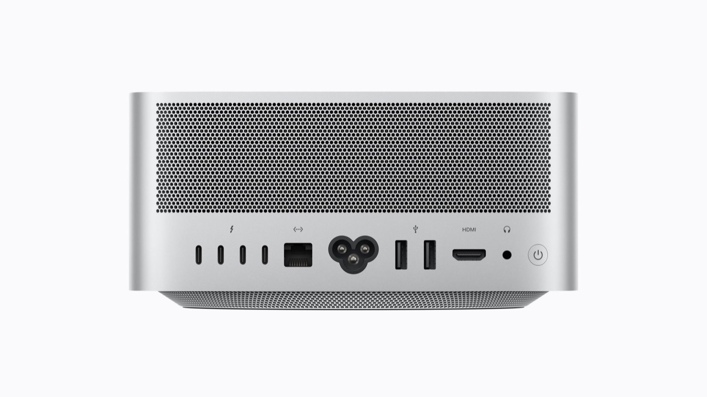 Mac Studio rear ports